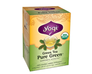 YOGI GREEN TEA PURE GREEN TE VERDE ORGANICO 16 BAGS